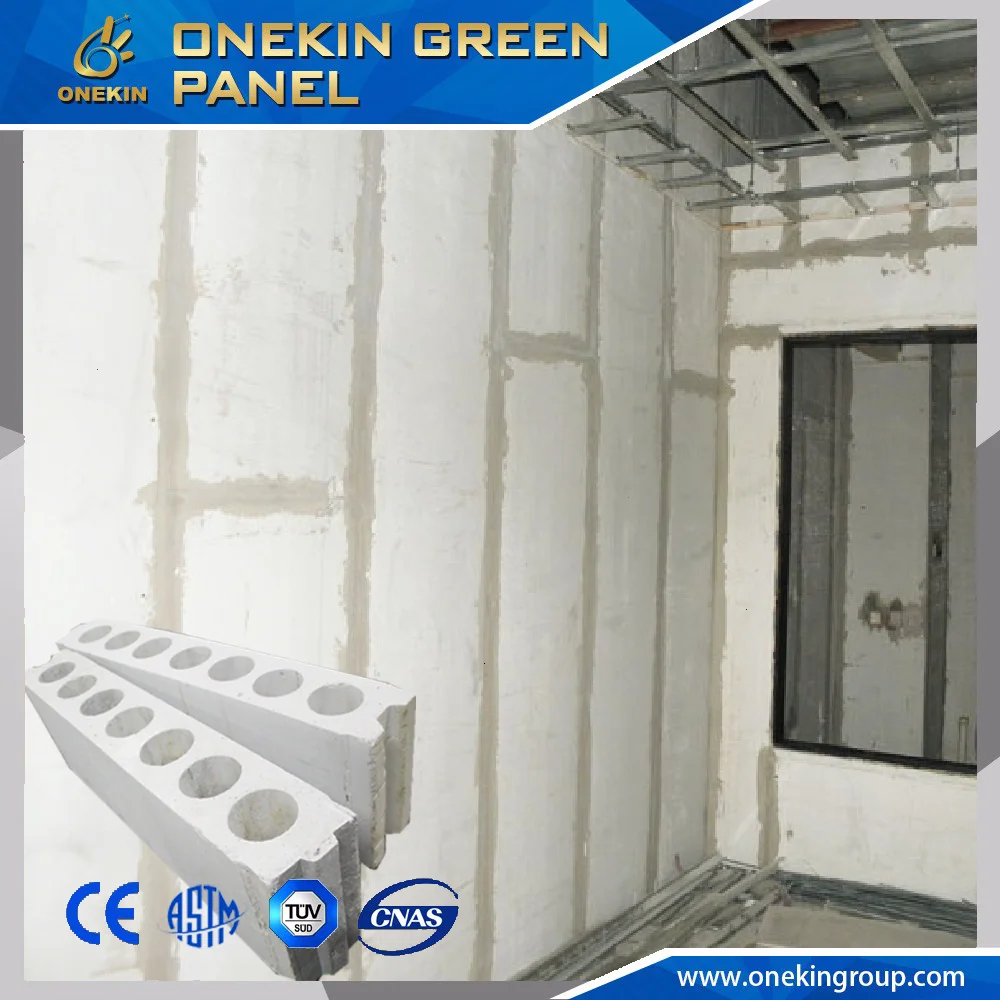 
Insulated Precast Concrete Block Light MgO Wall Panel Fireproof Sandwich SIP Panel AAC Panel 