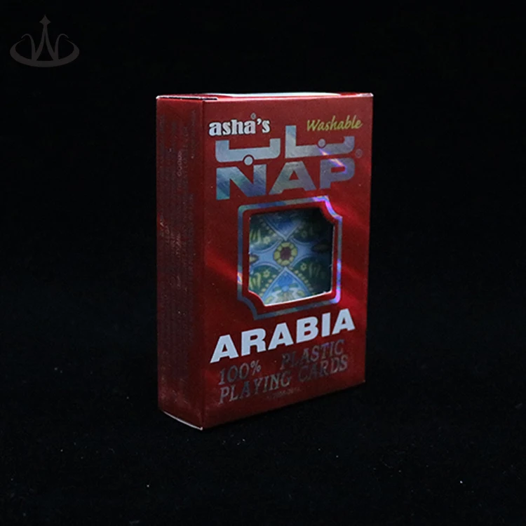 Custom Printing High Quality Plastic Nap Playing Cards PVC Poker Cards