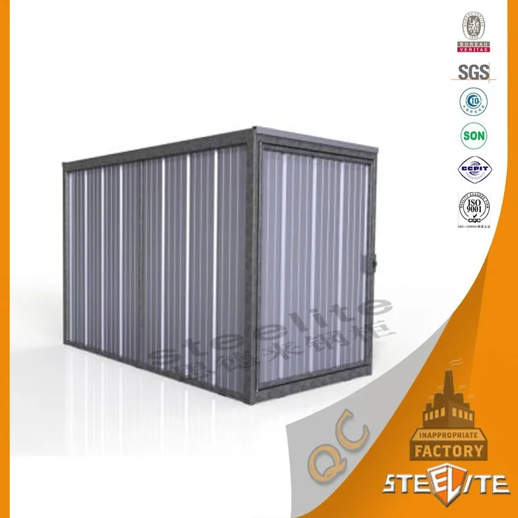 China cycle safe outdoor furniture bicycle motorcycle storage locker with lock