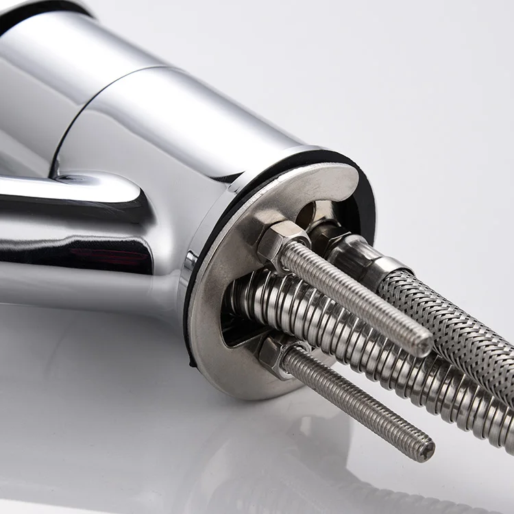 Low Price Classic Pull-Out Flexible Kitchen Sink Brass Faucet