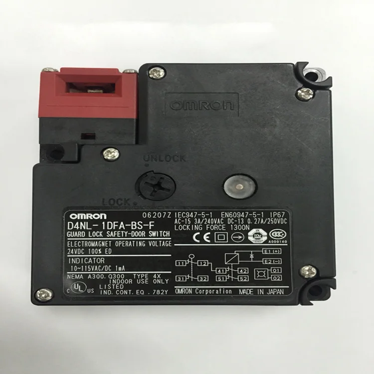 Защита блокировки дверей безопасности дверной переключатель D4NL-1DFA-BS-F D4NL-2CFG-Z-F D4NL-1CFG-B D4NL-1HDG-B-F D4NL-1DFA-BS-F2 D4NL-2EFA-B D4NL-2HF