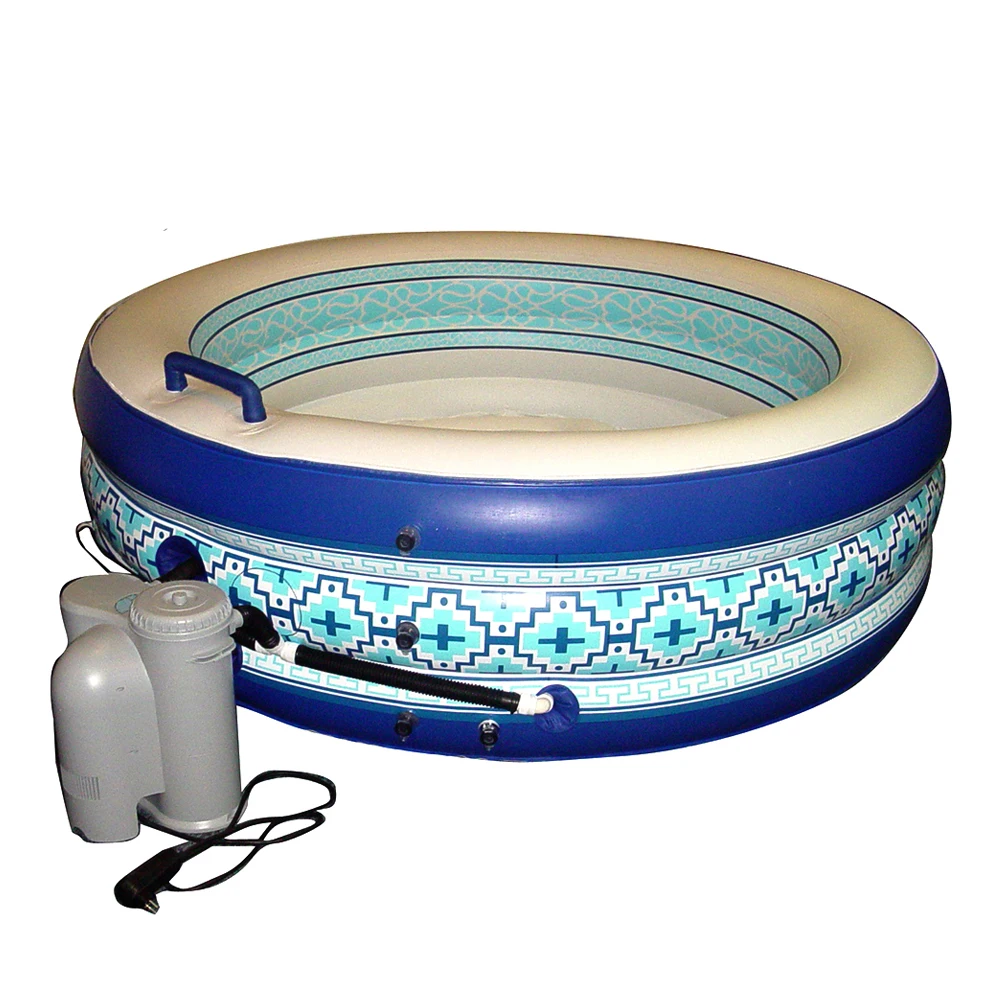 Пользовательская популярная круглая Ванна горячий Спа Надувная горячая спа ванна