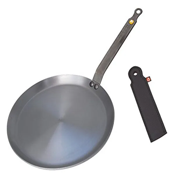 Пользовательская кастрюля, железная сковорода, съемный держатель для сковородок, ручка, неопреновый рукав, крышка