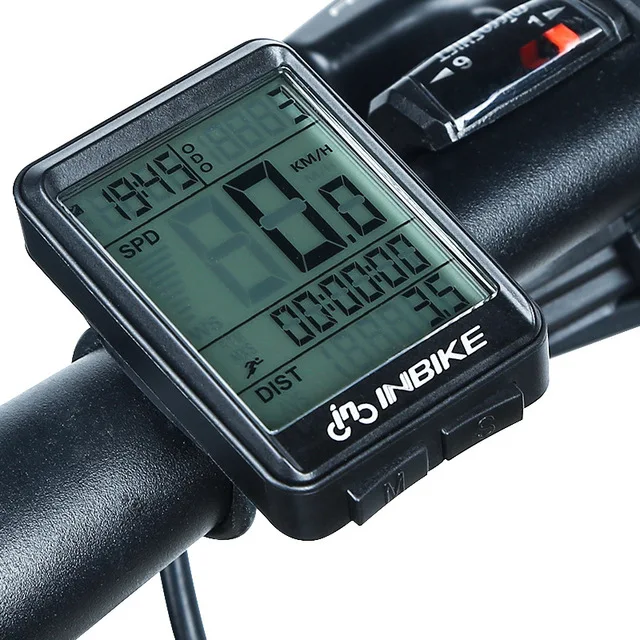 2018 New Cycling Bicycle Computer Wireless MTB Road Bike Cycling Odometer Rainproof Bicycle Speedometer Watch LED Digital Rate