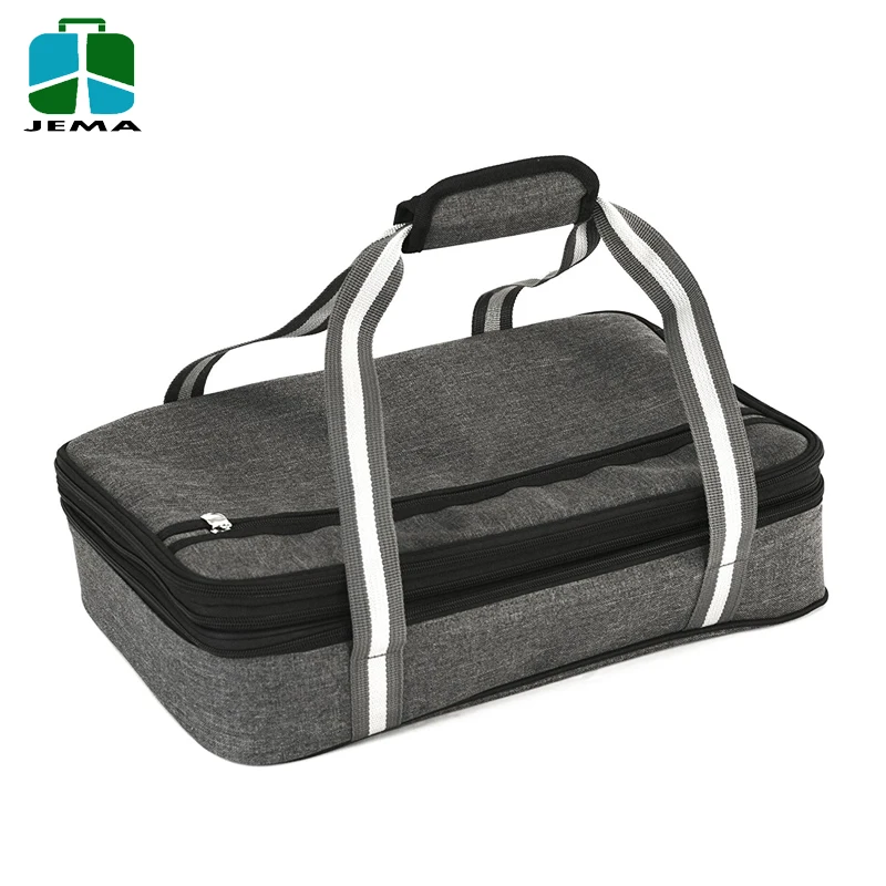 Expandable oversized insulated food delivery bag Hot and Cold Thermal Bag