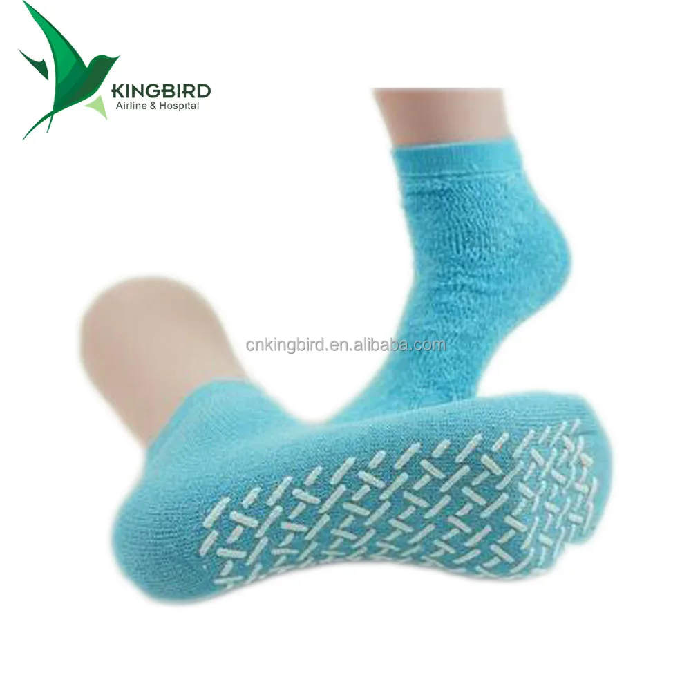 2021New Airline Hospital Sleeping Tube Non Slip Socks with Anti-Slip
