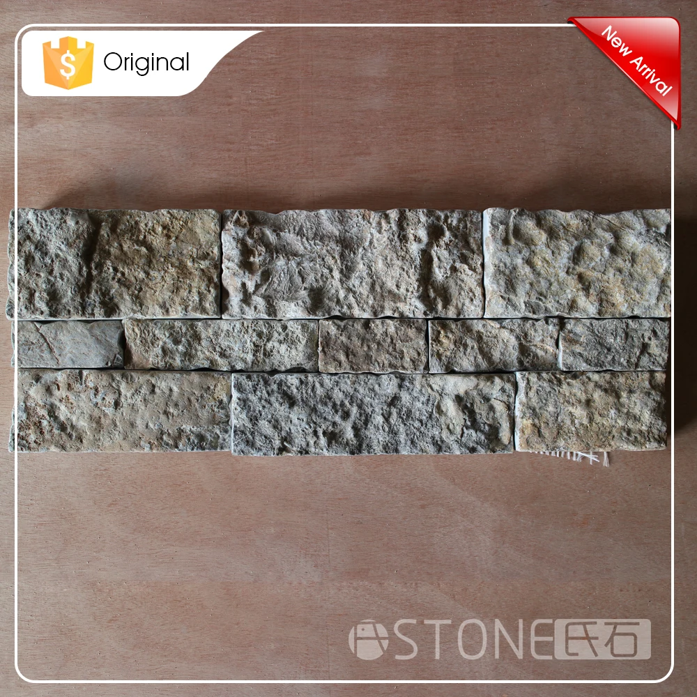 Natural Limestone Waterproofing Culture Stone Siding Veneer External Walls