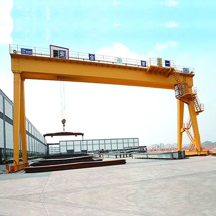 Trussed Type Double Girder  Rail Traveling  Gantry Crane