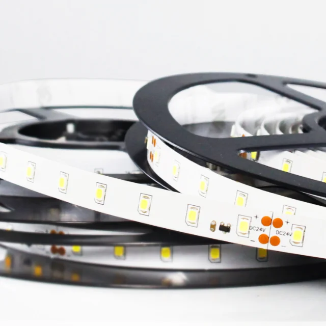 Edison DC24V 120-degree Beam Angle White Flex LED Strip Elite 2835 HE Series High Luminous Efficacy with CE & Rohs