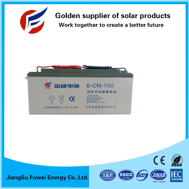 
Professionally manufacturing lead carbon battery 12v 150Ah VRLA battery for solar power system 