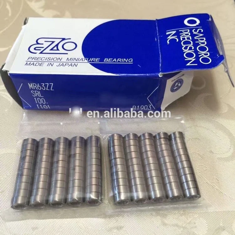 9x3x4mm NMB Deep Goove Ball  Miniature Bearing MR93ZZ