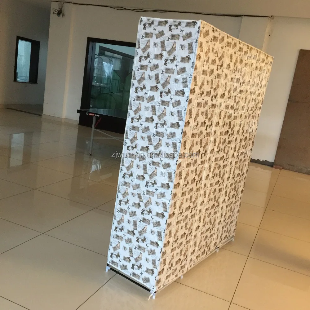 Modern bedroom clothes cabinet,Non-woven fabric cloth wardrobe