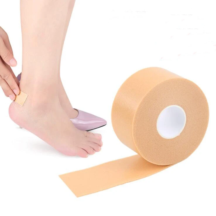 Disposable PE Foam Self Adhesive Waterproof Anti-abrasion Wear-resistant Heel sticker Patches, PE Foam Back Heel Protect Tape