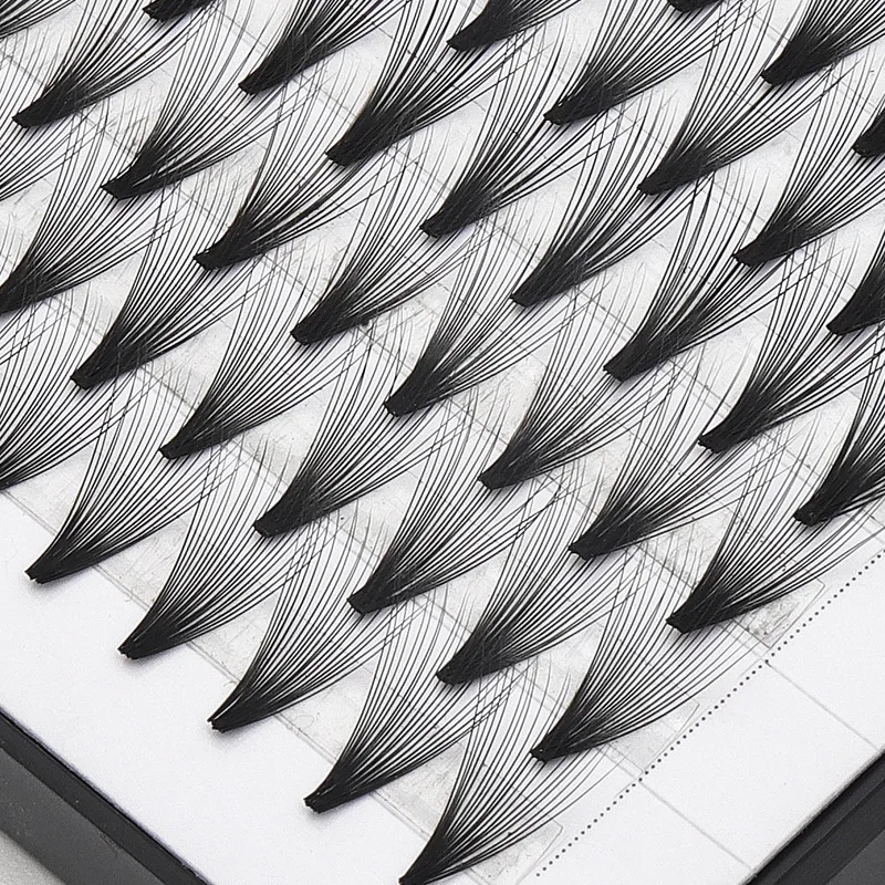 
International quality Premium silk 3D Lashes Pre made fans eyelash extension Handmade various sizes Volume lashes 