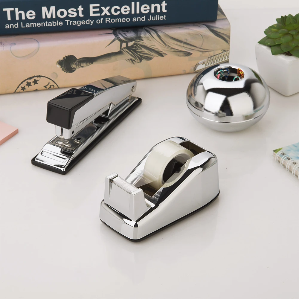 
2017 Newest Luxury Plating Heavy High QualityTape Dispenser Desk 