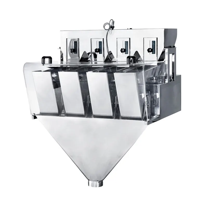 Weighing Packaging Machine Linear Weigher Plastic,wood Packaging for Milk Powder Rice Seed Salt Sugar 10-15P/M 20-1000g 2 Years