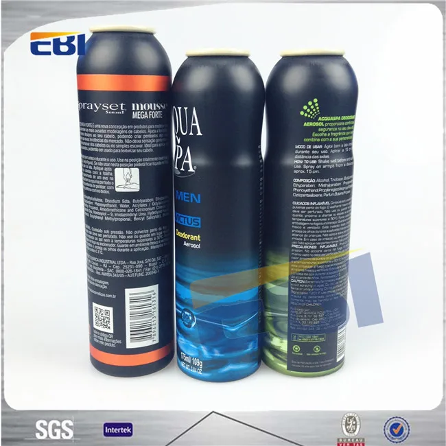 Various Size Printing Refillable Aerosol Spray Bottle