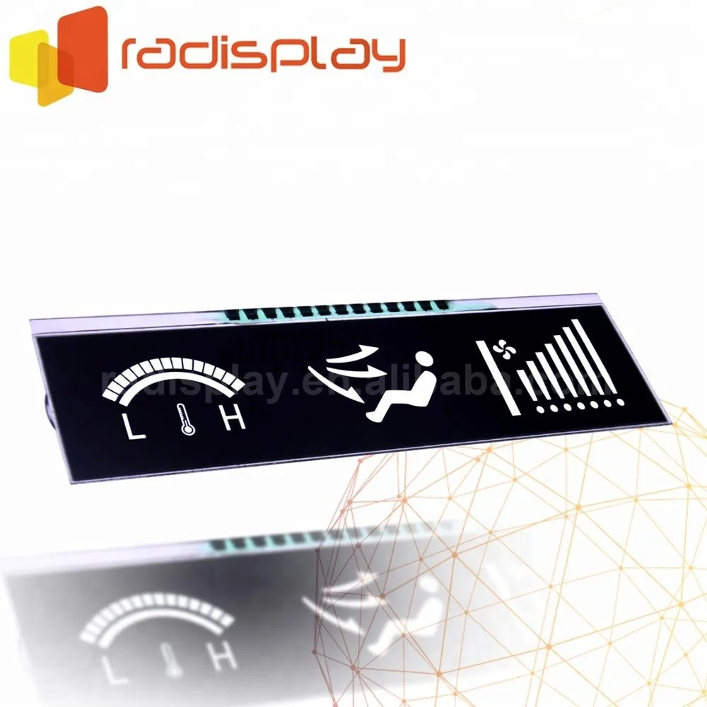 Custom Instrument Va Car Speedometer Dashboard Lcd Display Panel