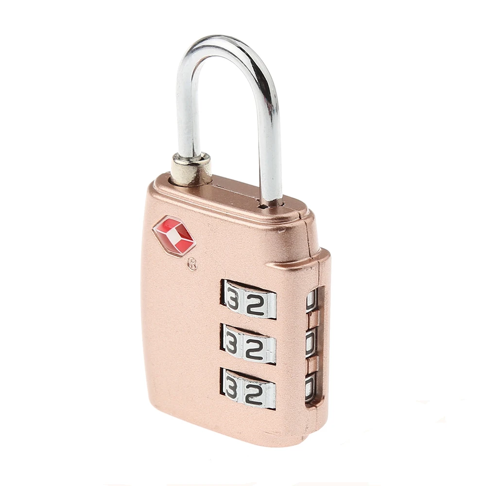TSA-551  3 digts metal new style tsa briefcase lock