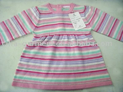 Платье-свитер для девочек