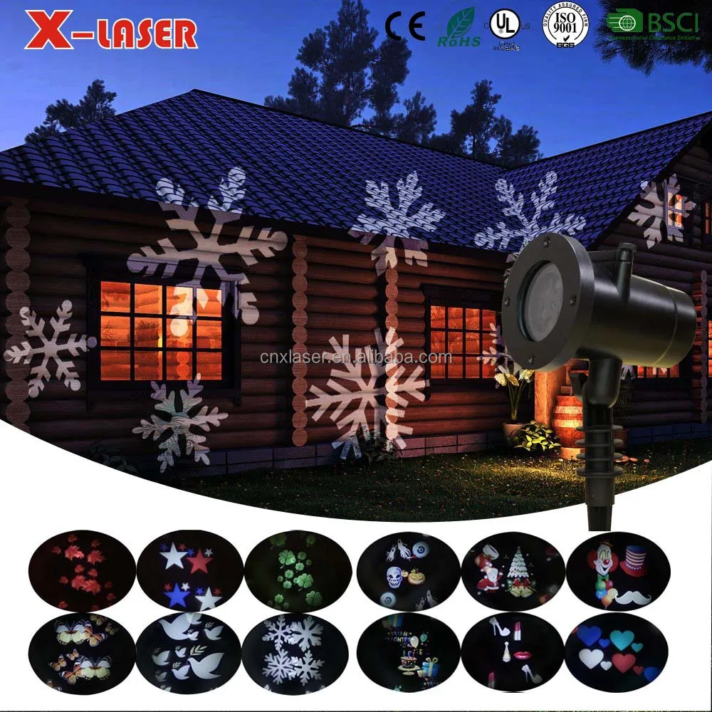 Spotlight LED Projector Light Landscape Garden LED Lights for Various Themes Halloween, Christmas