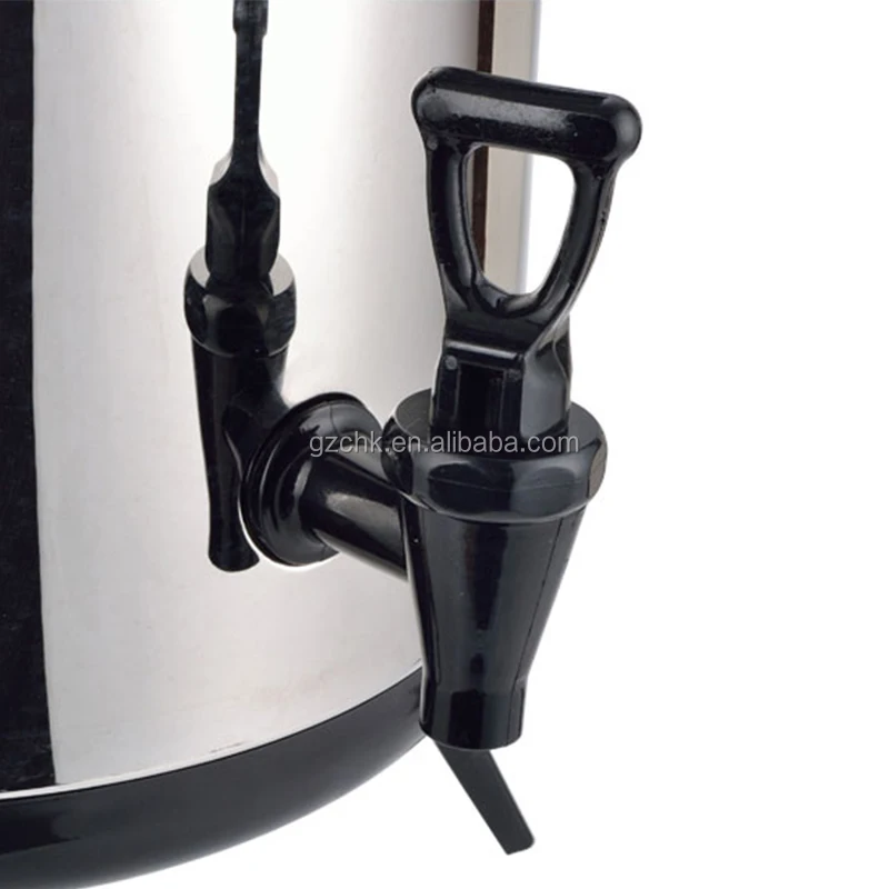 Stainless steel commercial milk tea bucket/commercial thermos barrel heat insulation ice tea and hot drink bucket