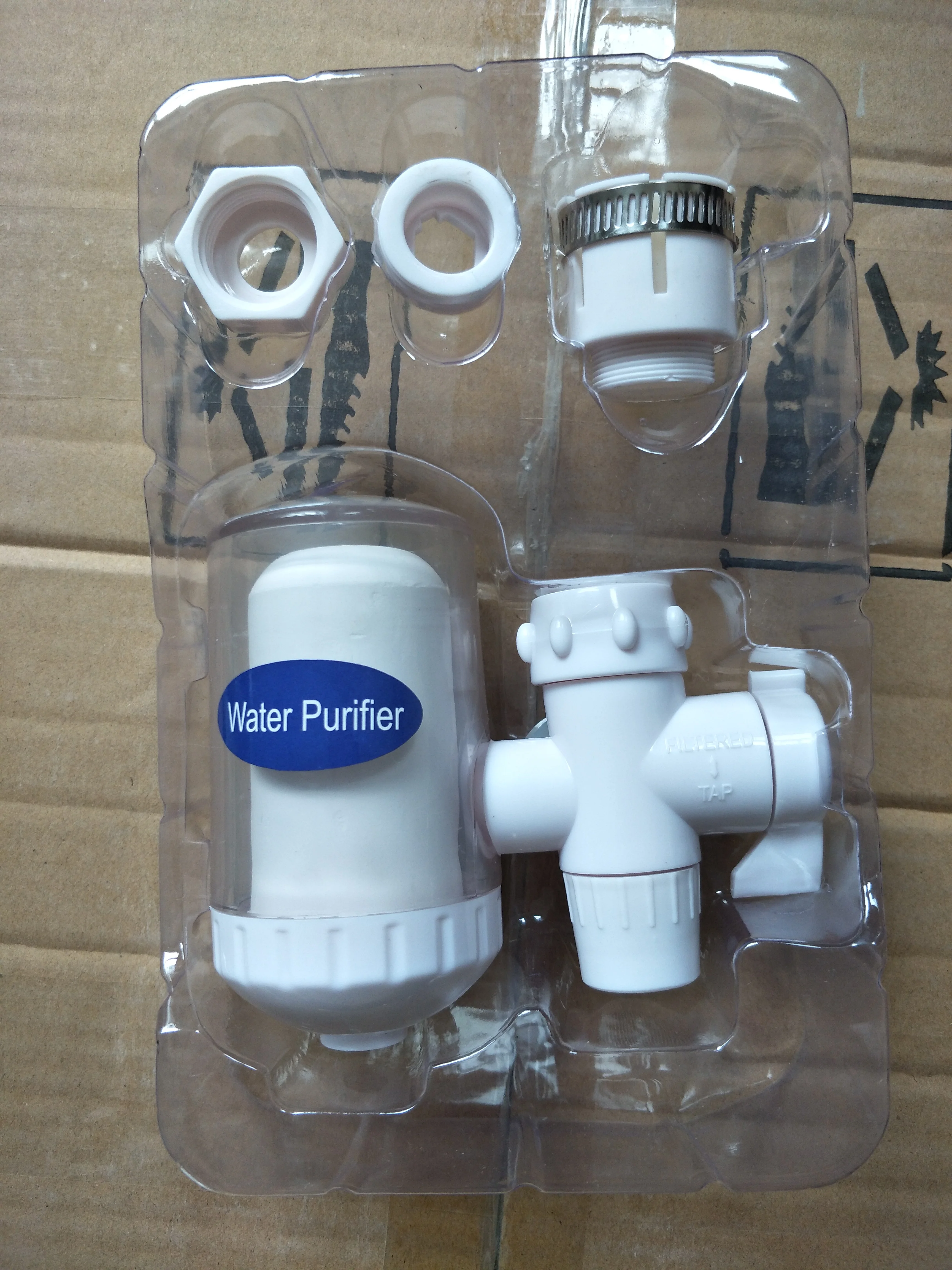 Ceramic Water Filter Transparent Water Purifier Faucet Tap