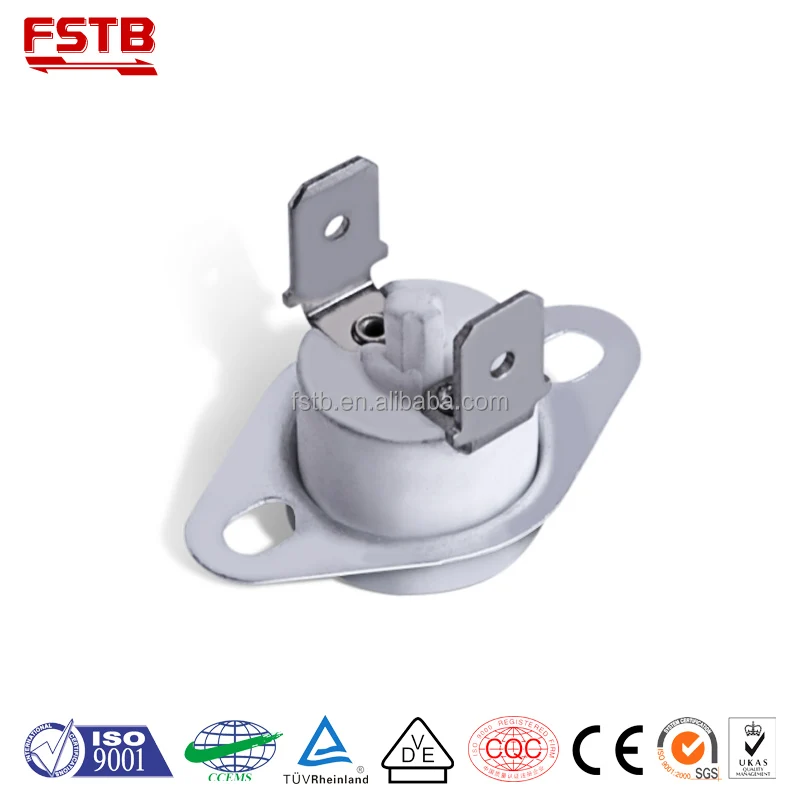 FSTB ksd301 tuv safety cut out Manual thermostat 10a 250v