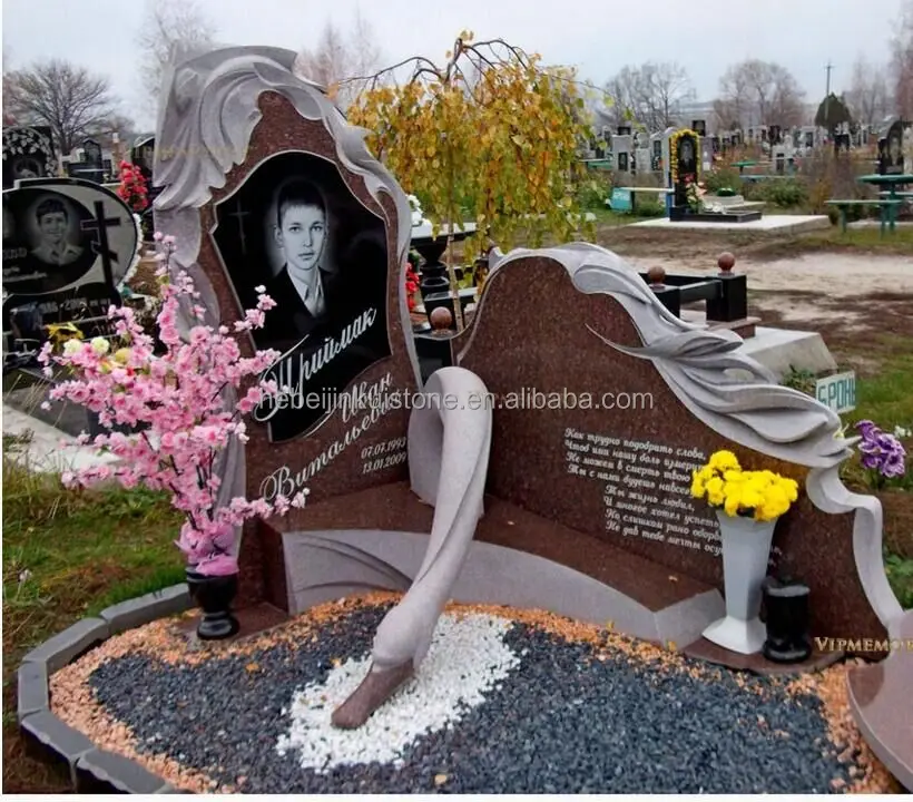 JK mickey mouse shaped headstone tombstone high quality