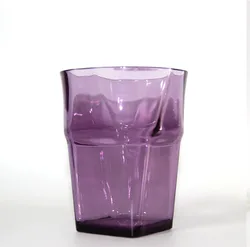 Factory wholesale polycarbonate drinking plastic water glass rock wine glass cup