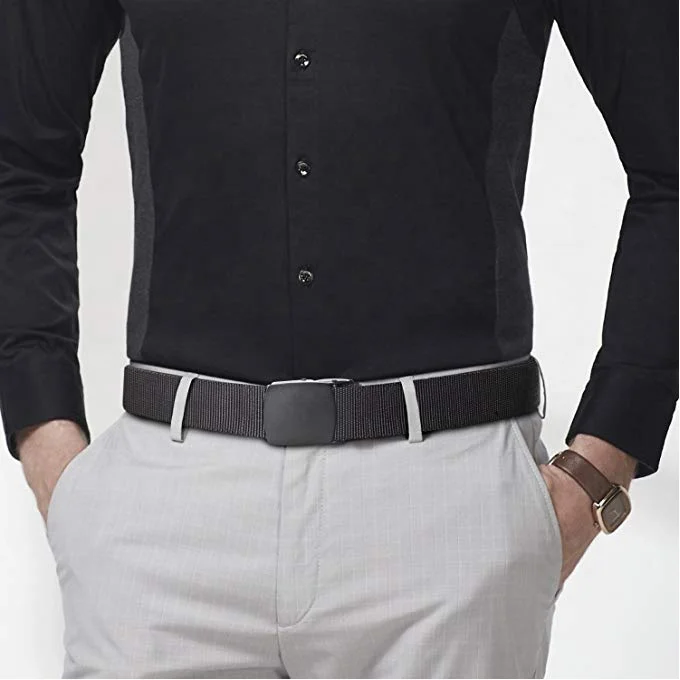 Мужской Тактический сетчатый ремень, нейлоновая холщовая тесьма с пряжкой из сплава