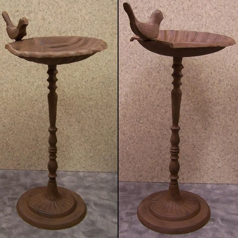 Antique Cast iron Hanging Bird Bath For Sale