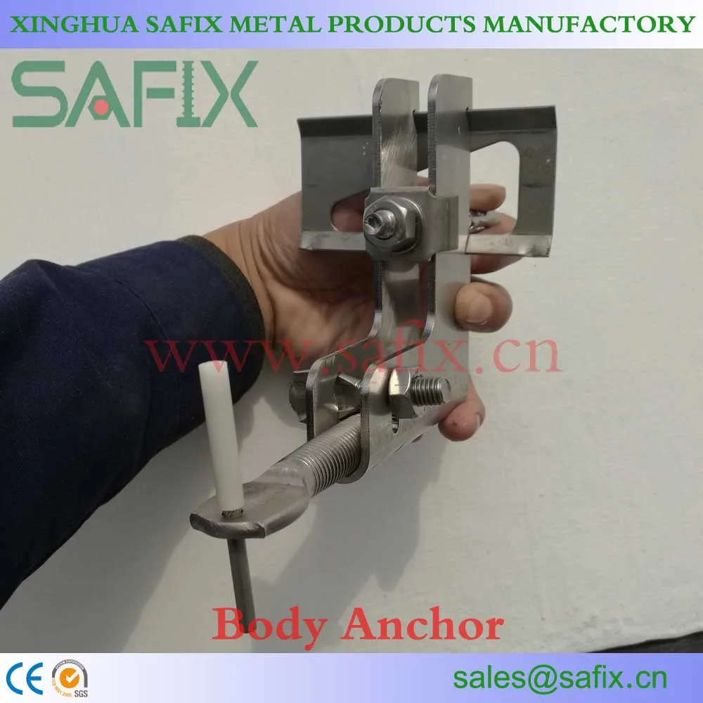 DT Body Anchor/Marble Fixings of Halfen Natural Stone Support System/Dry Hanging System/Stone Cladding Fixings