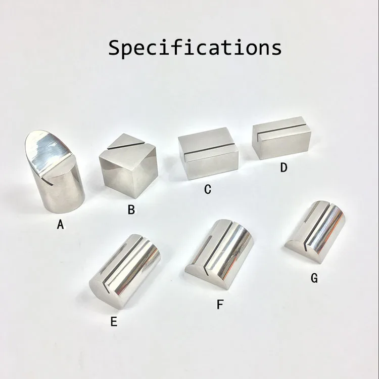 Настольная визитница из нержавеющей стали, держатель для визиток, настольная подставка, зажим для меню