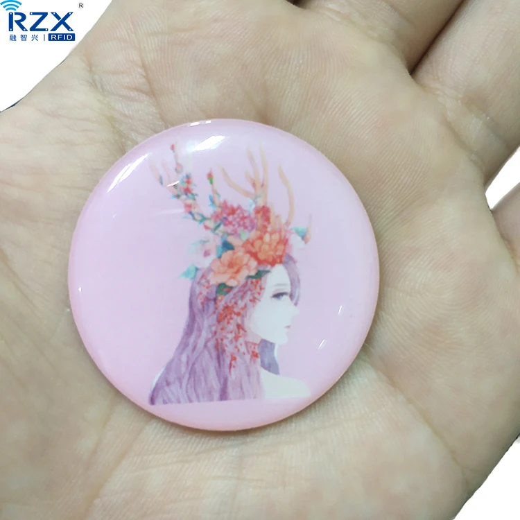 Высокое Качество Индивидуальный Дизайн Мода Водонепроницаемый NFC эпоксидный брелок