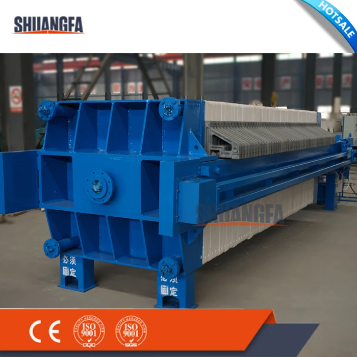 Automatic Plate Shifting Wastewater Treatment Chamber Filter Press Equipment