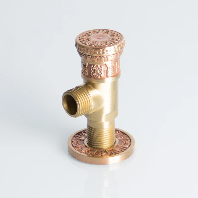 Deluxe Two Way Valve Brass Angle Valve Kitchen Fittings Stop Cock Valve