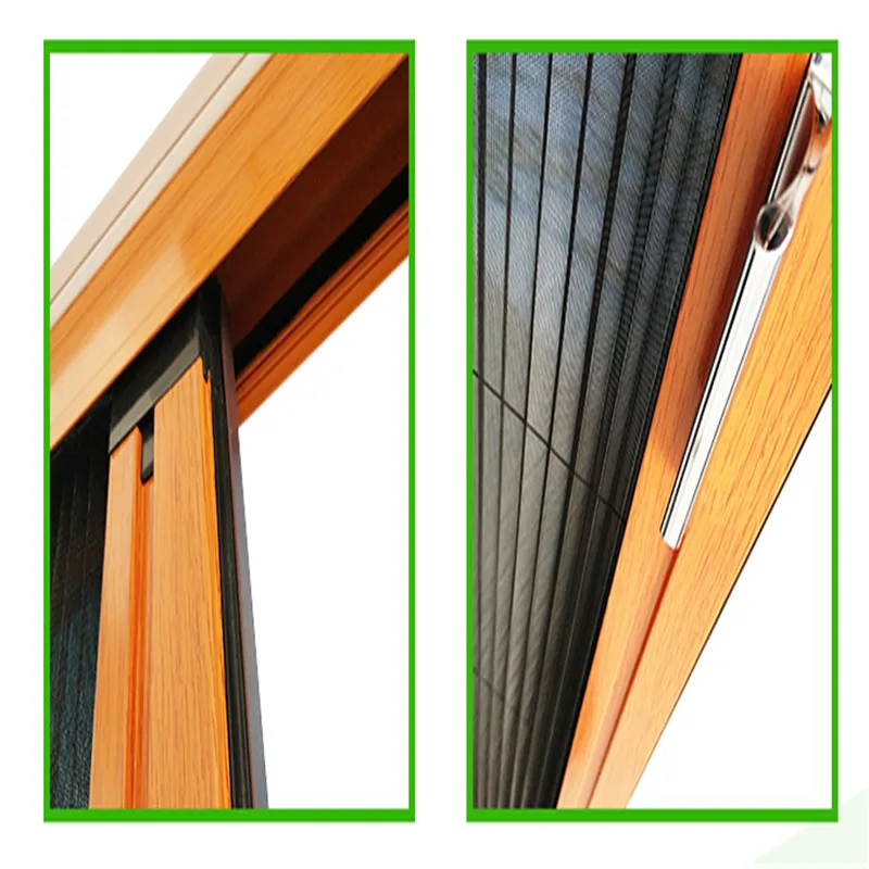 Easy installation DIY sliding mosquito net door for sale