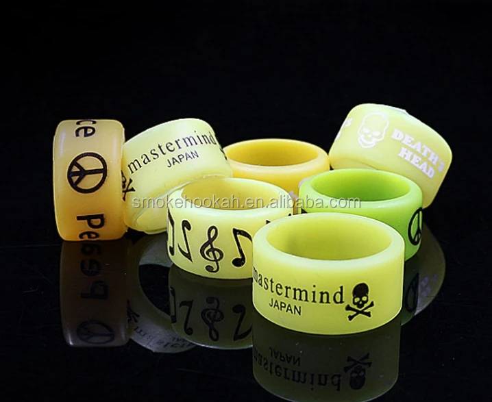 Hot Selling Custom best Silicone Ring Vape Band / silicone vape band mix colors / box mod vape band with OEM logo