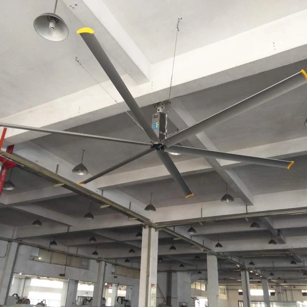 Energy Saving German Motor Industrial HVLS Ceiling Fan