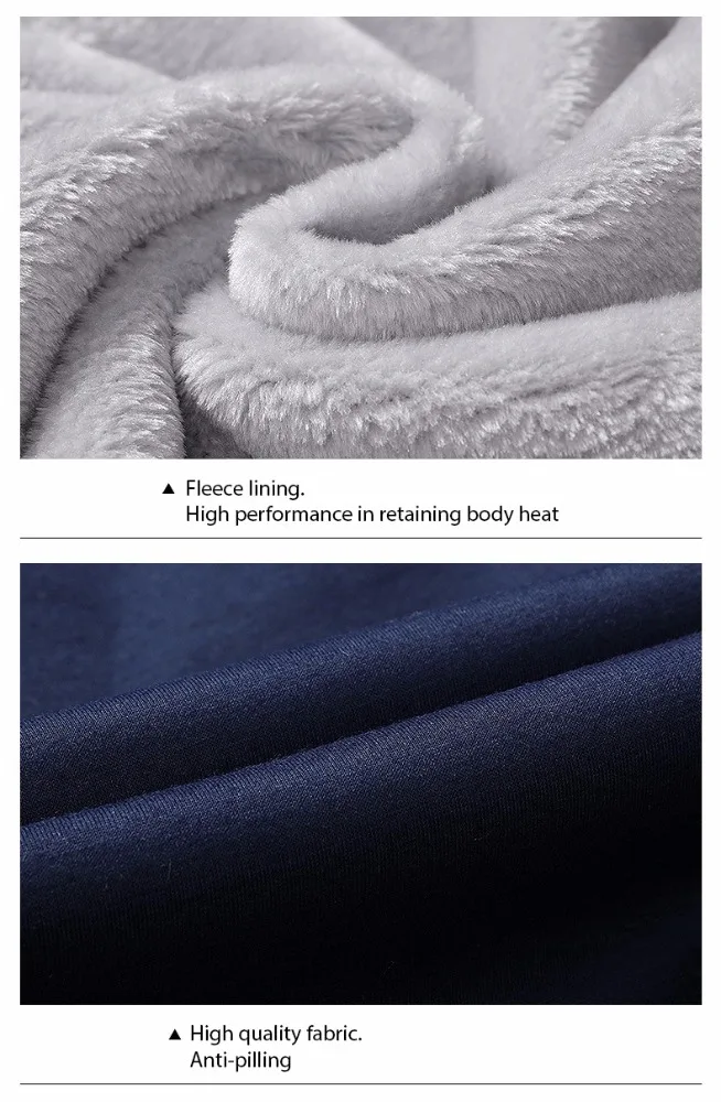 
Hot Selling Long Sleeve Plus Size Mens Winter Jacket with Fleece Lining 
