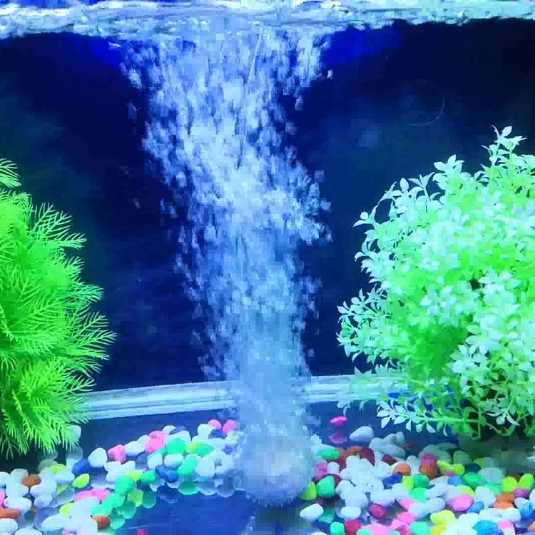 HiSin/HaiXin WS010 d30mm In bluk aquarium white Corundum air stone with micro bubbles oxygen bubble tube air pump components