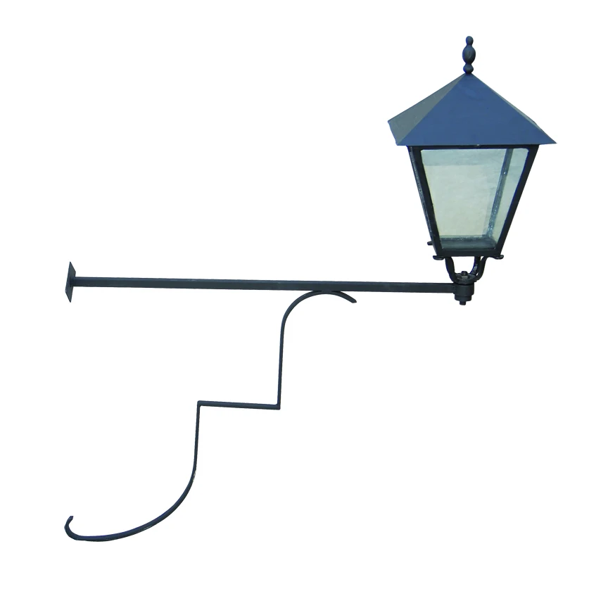 China supplier outdoor light head cast iron garden wall lamp