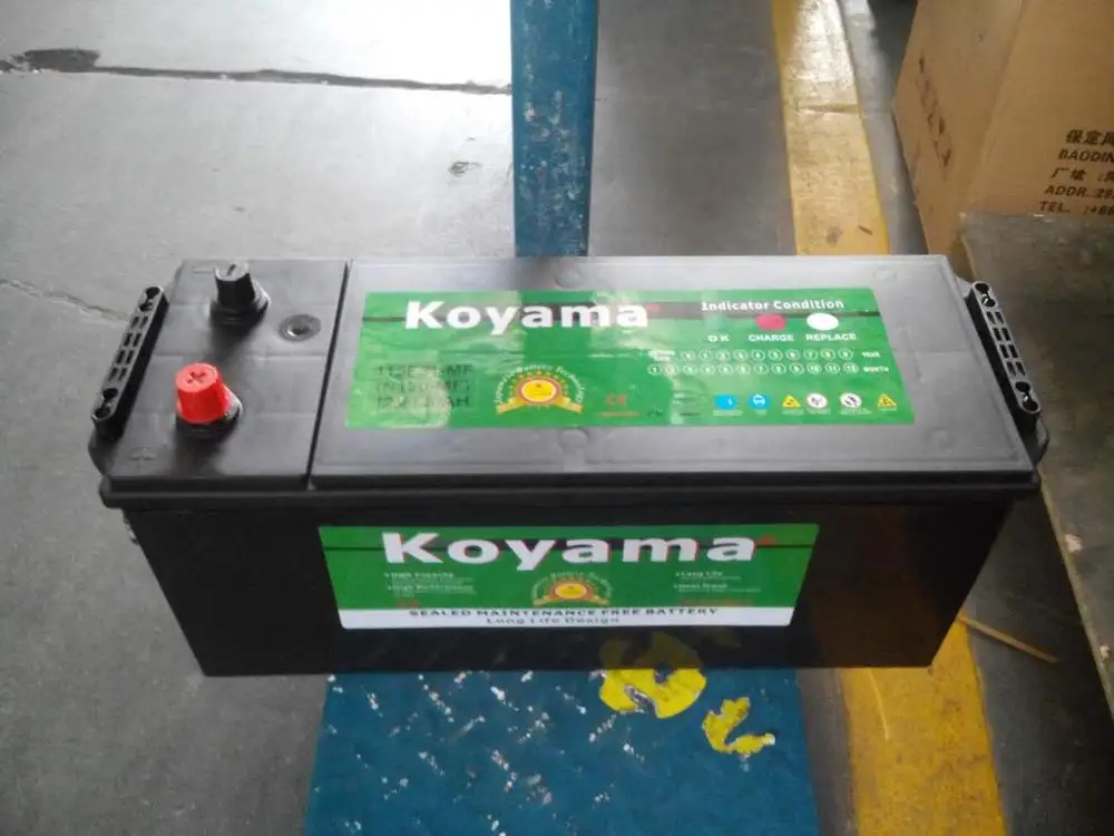KOYAMA 12V 120Ah MF Heavy Duty Truck Batteries N120