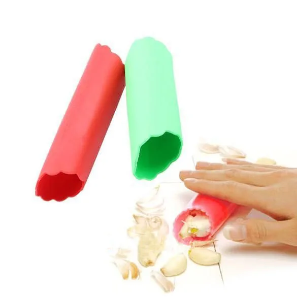 Чеснок Pro Нож для нарезки Slicer Легкий поворотный инструмент для зачистки измельчитель