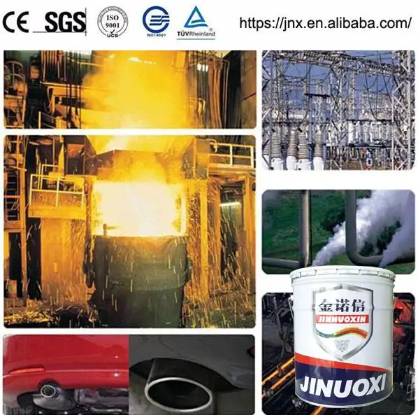 
oil storage tank organosilicone heat resistant 700 thermal insulation paint 