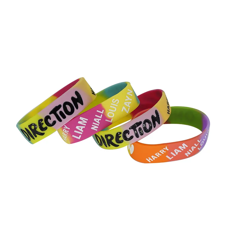 Customized  High Quality Bracelet Basketball Rubber Silicone Wristband