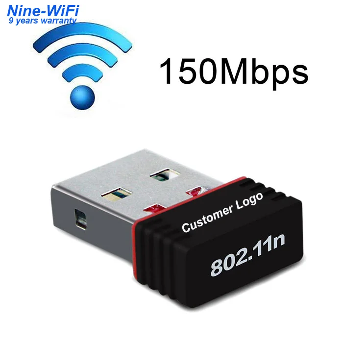 Набор микросхем Ralink mt7601, 150 Мбит/с, миниатюрный Беспроводной USB-адаптер/Wi-Fi-ключ для DVB S2/T2