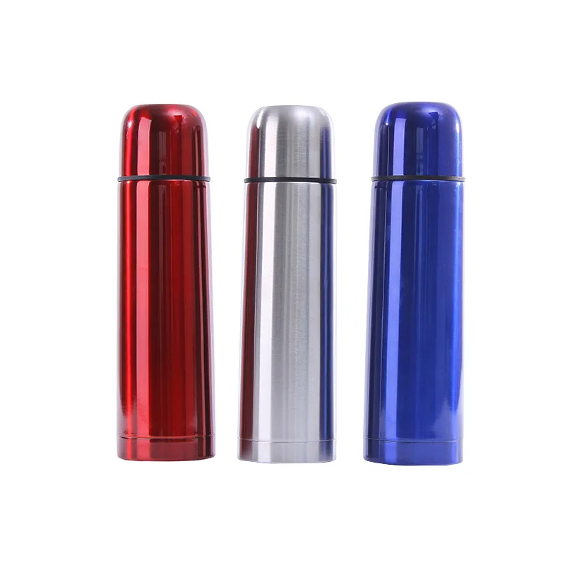 Офисная кружка из нержавеющей стали с крышкой, Изолированная бутылка для воды, уличная, Спортивная, дорожная, альпинистская фляжка