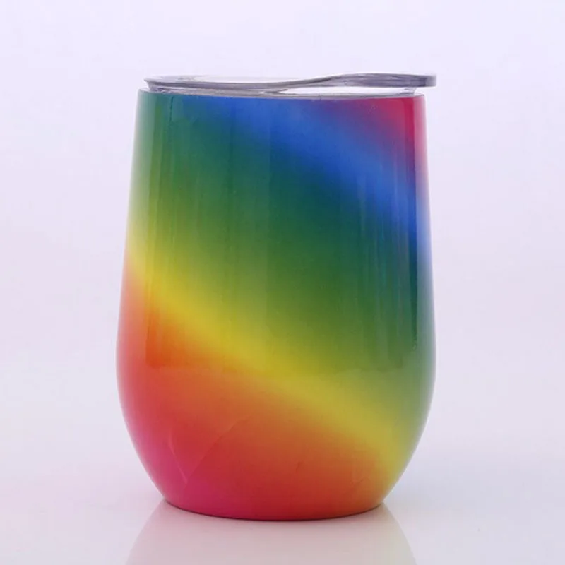 Eco-friendly New design Stainless steel cup metal cup 12 Oz. wine travel mug